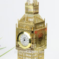2015 heißer Verkauf billige Kristall Big Ben Modell Uhr / Kristall dekorative Uhr für Geschenk &amp; Dekoration Gefälligkeiten